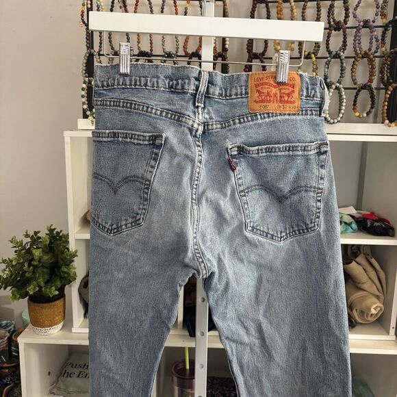 Men's Blue Jeans LEVIS 505s 32 x 30 regular fit men’s jeans $70 msrp 32x30 - Picture 4 of 7